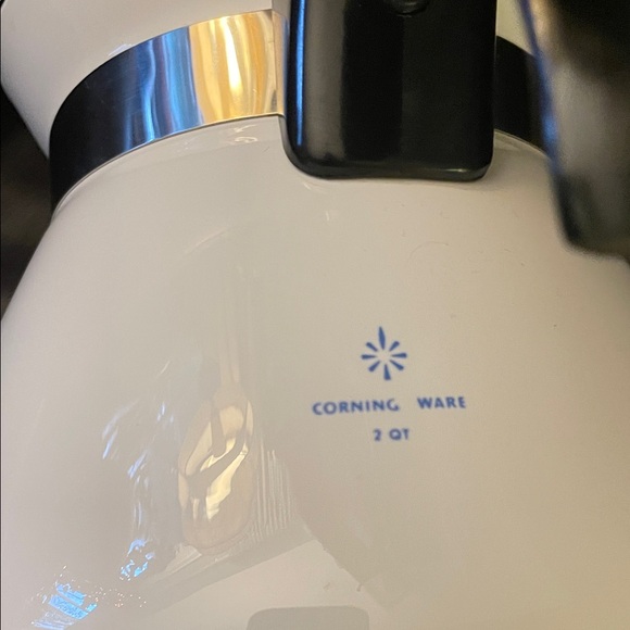 Corning ware Blue Cornflower 8 cup Coffee Pot with lid - Picture 7 of 7